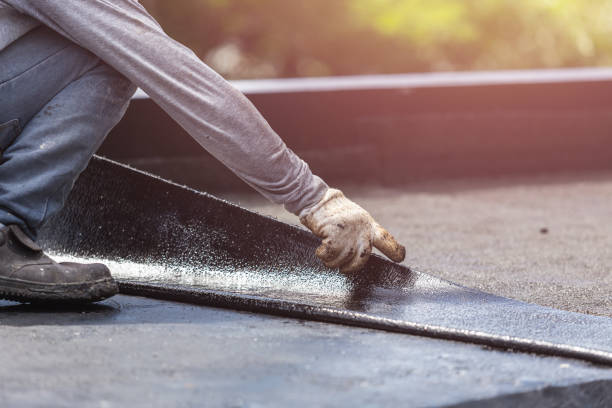 Professional Crawl Space Encapsulation technician working in Sayreville, NJ